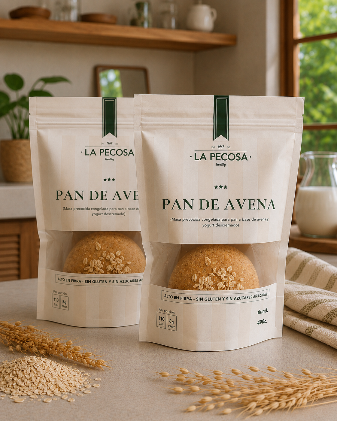 Pack pan de avena
