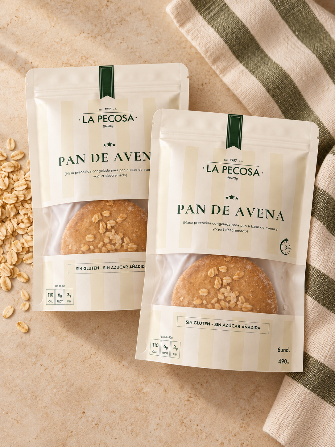 Pack pan de avena