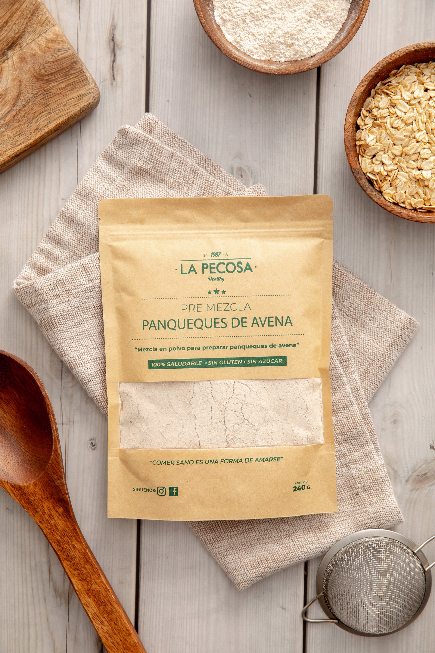 Premezcla de Panqueques de Avena