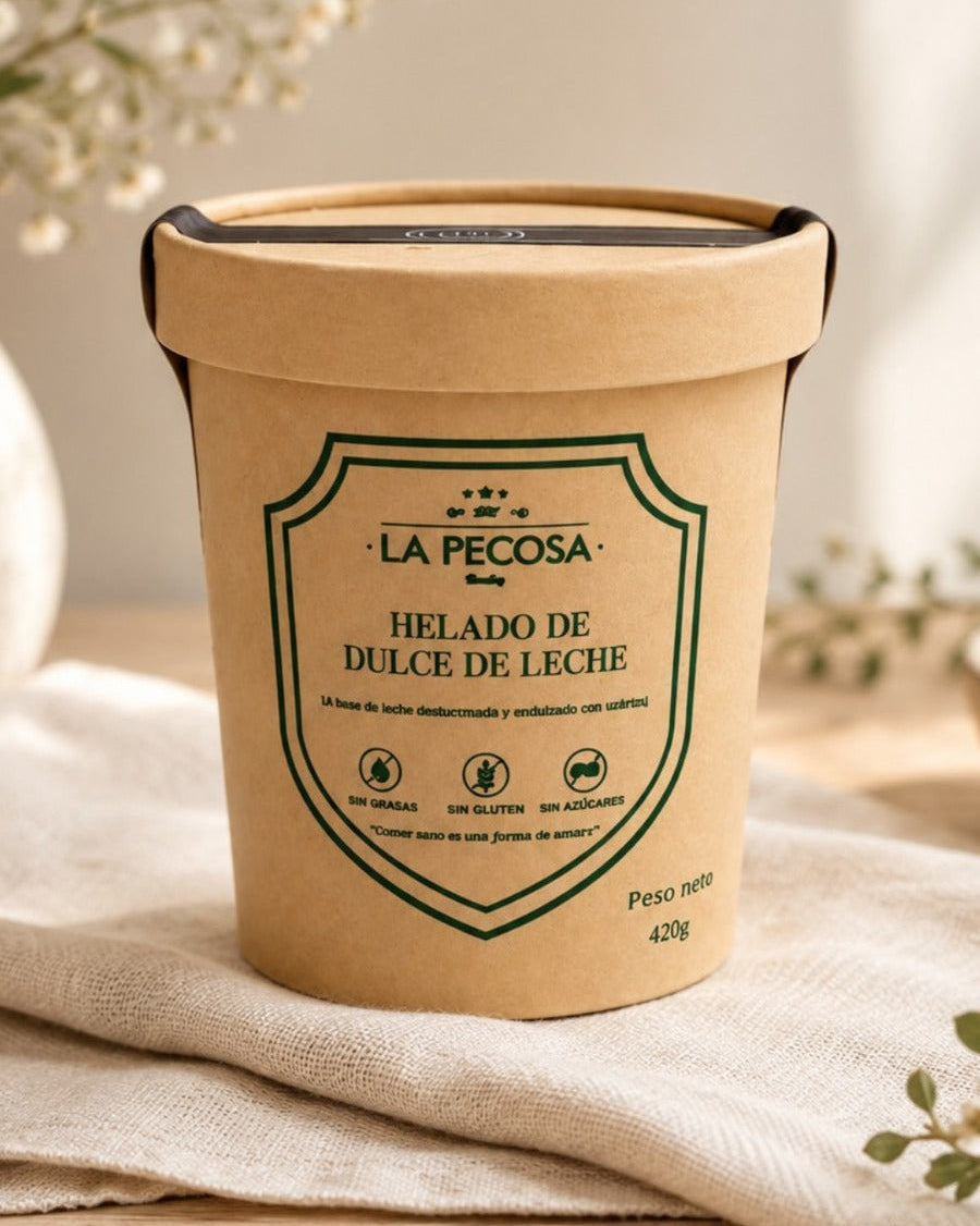 Helado de dulce de Leche