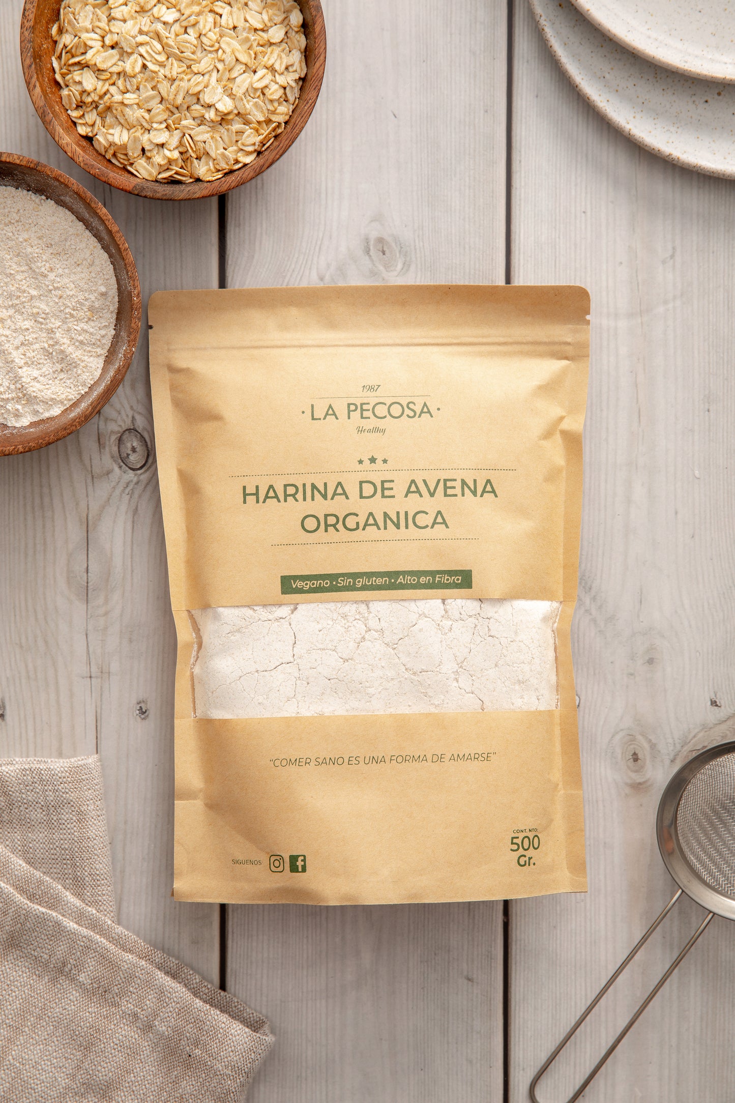 Harina de avena-La Pecosa healthy